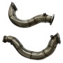 [US Warehouse] Exhaust Pipe Kit  for BMW N54 E90/E91/E92/E93/E82/135i/335i Twin Turbo 2007-2010